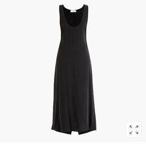 Universal Standard for J.Crew Cupro tank dress